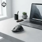 MX Master 4 incelemesi için ergonomik kablosuz mouse görseli